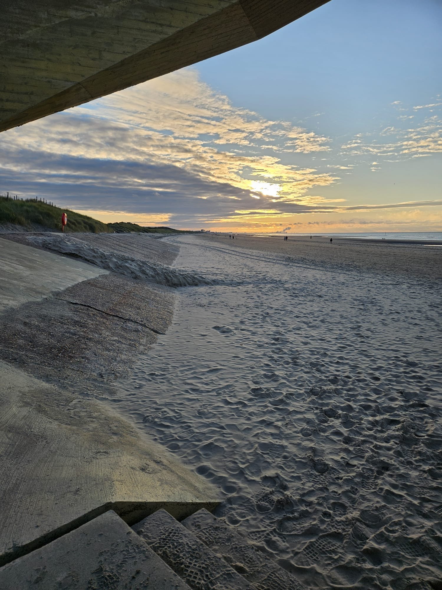 Vue sur la nature environnante depuis La Panne